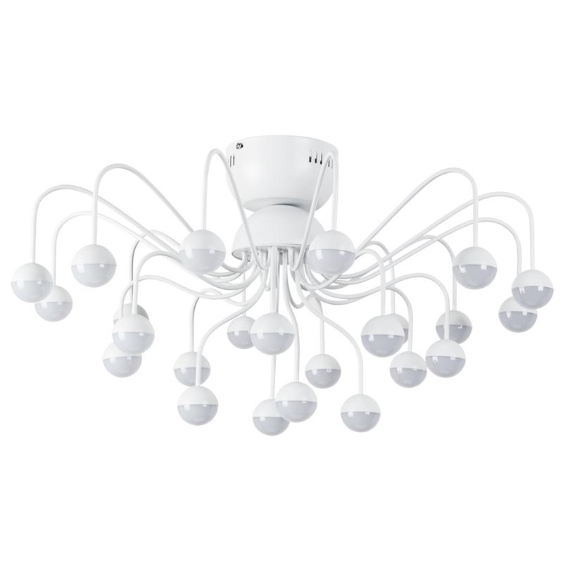 Потолочная люстра Vilelme Chandelier white Белый Потолочная люстра Vilelme Chandelier white Белый в Брянске | Loft Concept