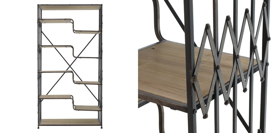 Стеллаж Metal Geometry Parallel Lines Стеллаж Metal Geometry Parallel Lines - Loft-Concept в Брянске