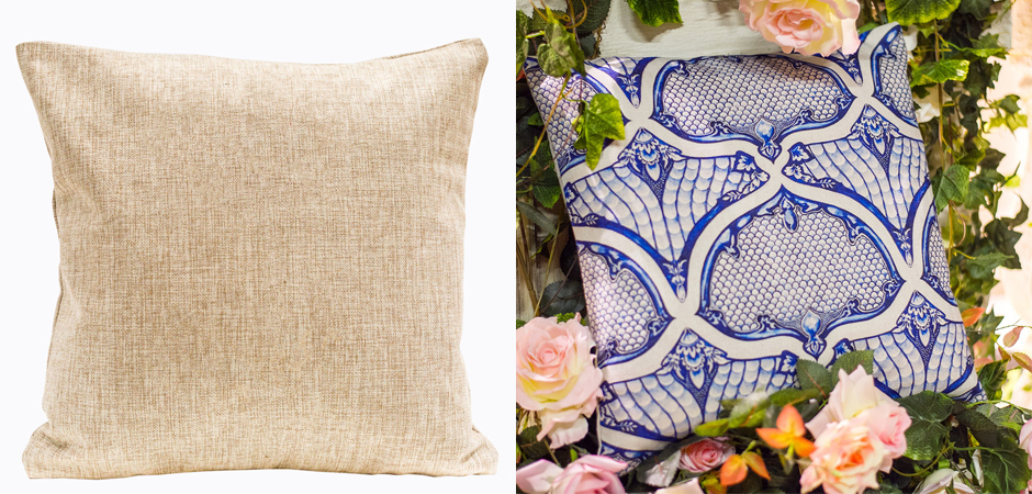 Декоративная подушка Blue Spades Pillow Декоративная подушка Blue Spades Pillow - Loft-Concept в Брянске