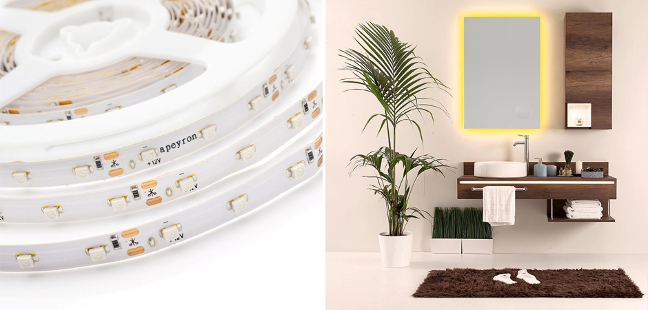 Светодиодная влагозащищенная лента 4,8W/m 60LED/m 3528SMD желтый 5M Светодиодная влагозащищенная лента 4,8W/m 60LED/m 3528SMD желтый 5M - Loft-Concept в Брянске