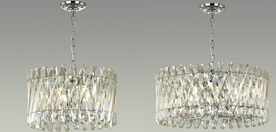 Люстра Crystal Crossed Stripes Люстра Crystal Crossed Stripes - Loft-Concept в Брянске