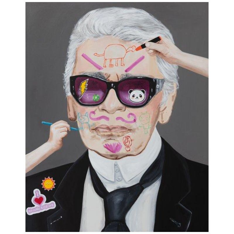 Картина Inner Child - Karl Lagerfeld Мульти Картина Inner Child - Karl Lagerfeld Мульти в Брянске | Loft Concept