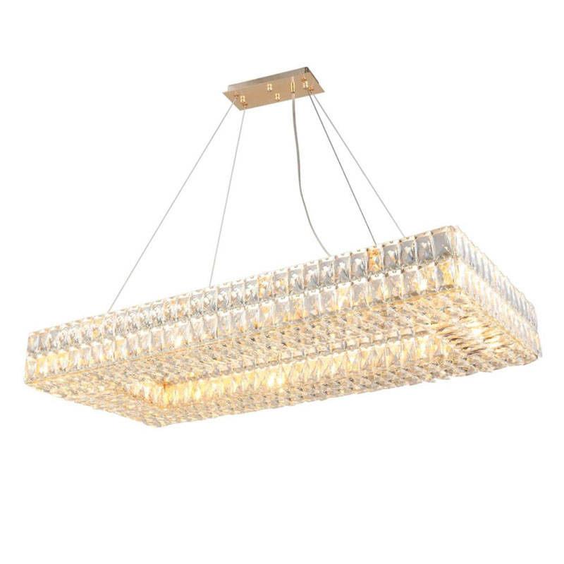 Люстра Crystal Regena Gold Rectangle Chandelier 100 Прозрачный Золотой Люстра Crystal Regena Gold Rectangle Chandelier 100 Прозрачный Золотой в Брянске | Loft Concept