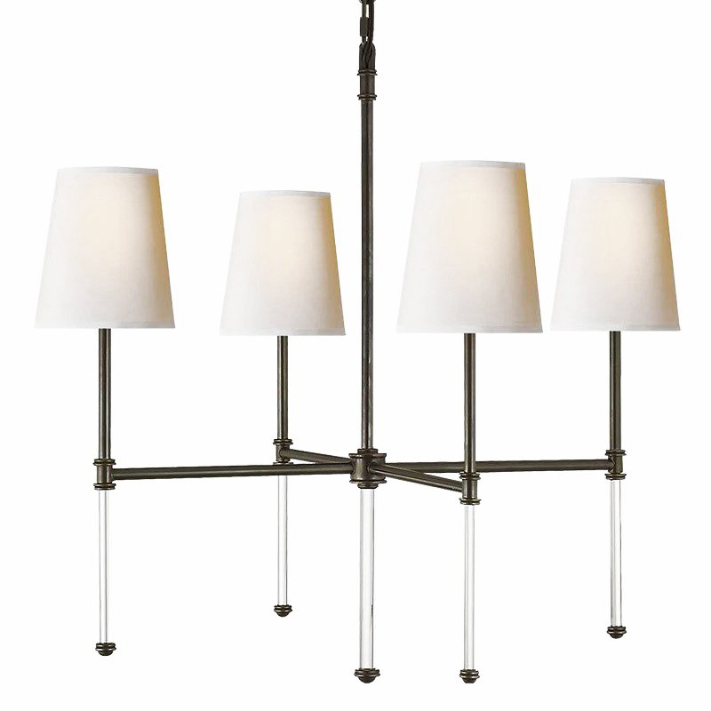 Люстра Nicoleta Black Chandelier Черный Белый Люстра Nicoleta Black Chandelier Черный Белый в Брянске | Loft Concept