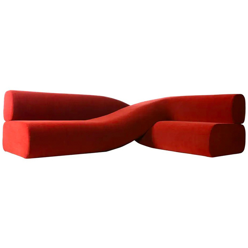 Дизайнерский Диван Landscape Sofa Красный Дизайнерский Диван Landscape Sofa Красный в Брянске | Loft Concept