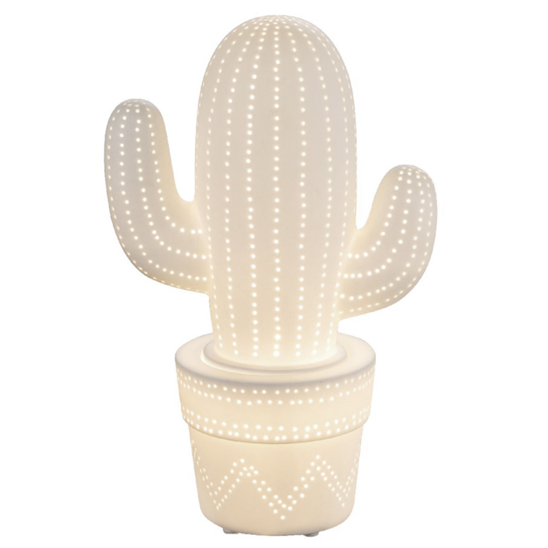 Tropical Shapes Table Lamp Лампа Большой Кактус Белое матовое стекло Tropical Shapes Table Lamp Лампа Большой Кактус Белое матовое стекло в Брянске | Loft Concept