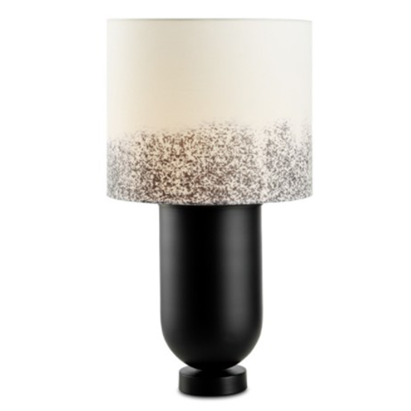 Настольная лампа Adeline Black Table Lamp Черный Белый Настольная лампа Adeline Black Table Lamp Черный Белый в Брянске | Loft Concept
