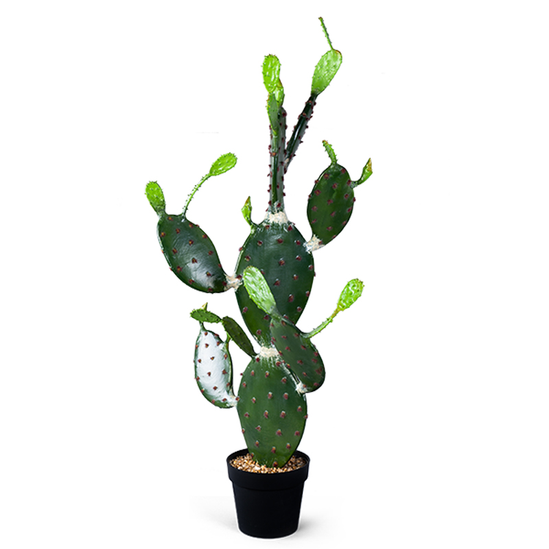 Декоративный искусственный цветок Opuntia Cactus Зеленый Декоративный искусственный цветок Opuntia Cactus Зеленый в Брянске | Loft Concept