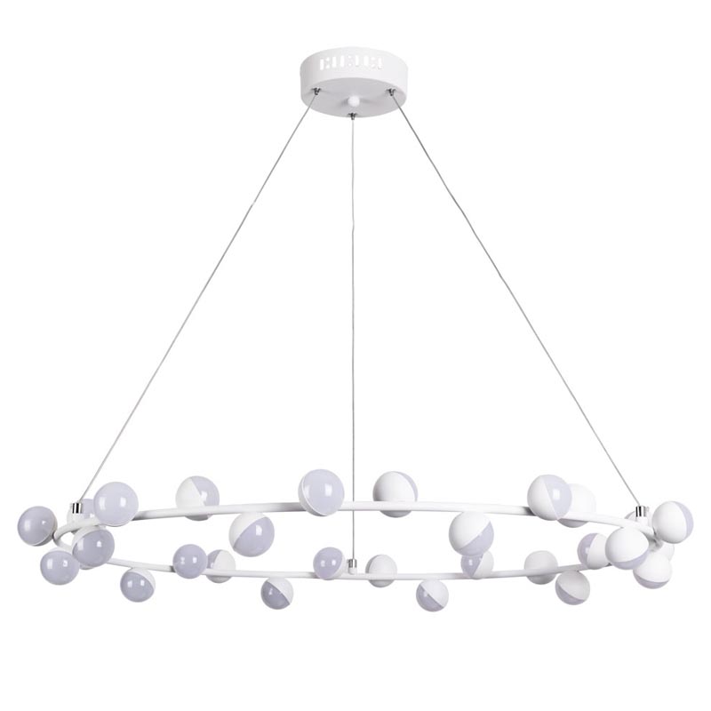 Люстра Vilelme Chandelier white 80 Белый Люстра Vilelme Chandelier white 80 Белый в Брянске | Loft Concept