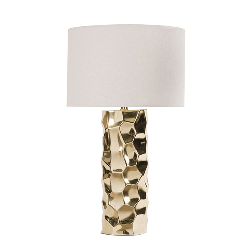 Настольная лампа Abernathy Table lamp Глянцевое золото Белый Настольная лампа Abernathy Table lamp Глянцевое золото Белый в Брянске | Loft Concept