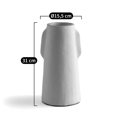 Ваза Serené Ceramic Vase Белая Ваза Serené Ceramic Vase Белая в Брянске