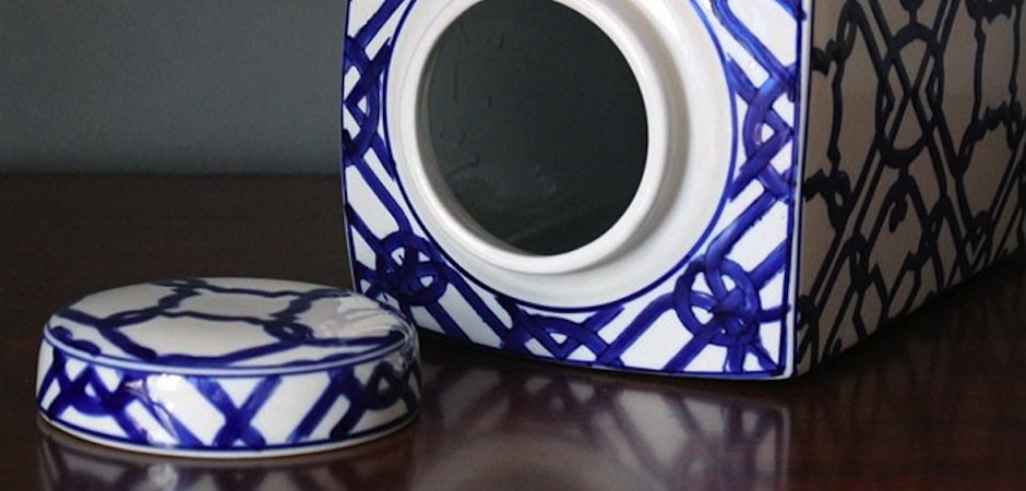 Фарфоровый сосуд Цзиндэчжэнь Jar Фарфоровый сосуд Цзиндэчжэнь Jar - Loft-Concept в Брянске