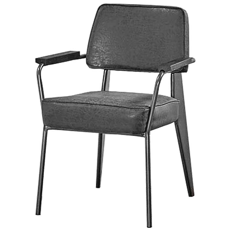 Стул Osgar Stool graphite Графит Черный Стул Osgar Stool graphite Графит Черный в Брянске | Loft Concept