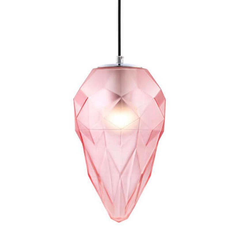 Подвесной светильник Jewel Athena pink 18 Розовый Хром Подвесной светильник Jewel Athena pink 18 Розовый Хром в Брянске | Loft Concept