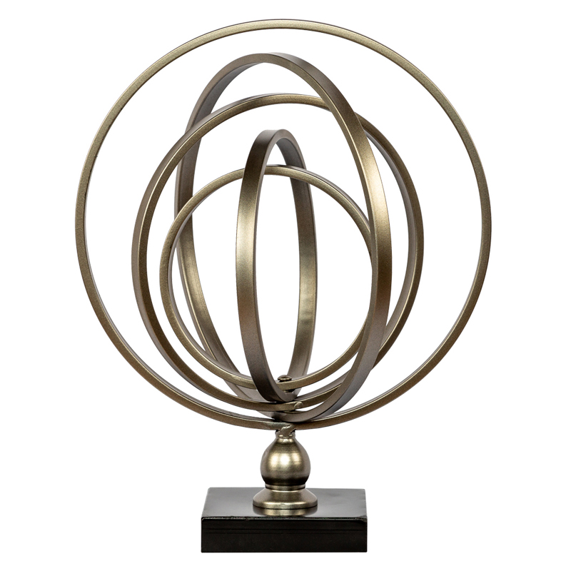 Статуэтка Sphere Sundial galaxy Черный Серебряный Статуэтка Sphere Sundial galaxy Черный Серебряный в Брянске | Loft Concept