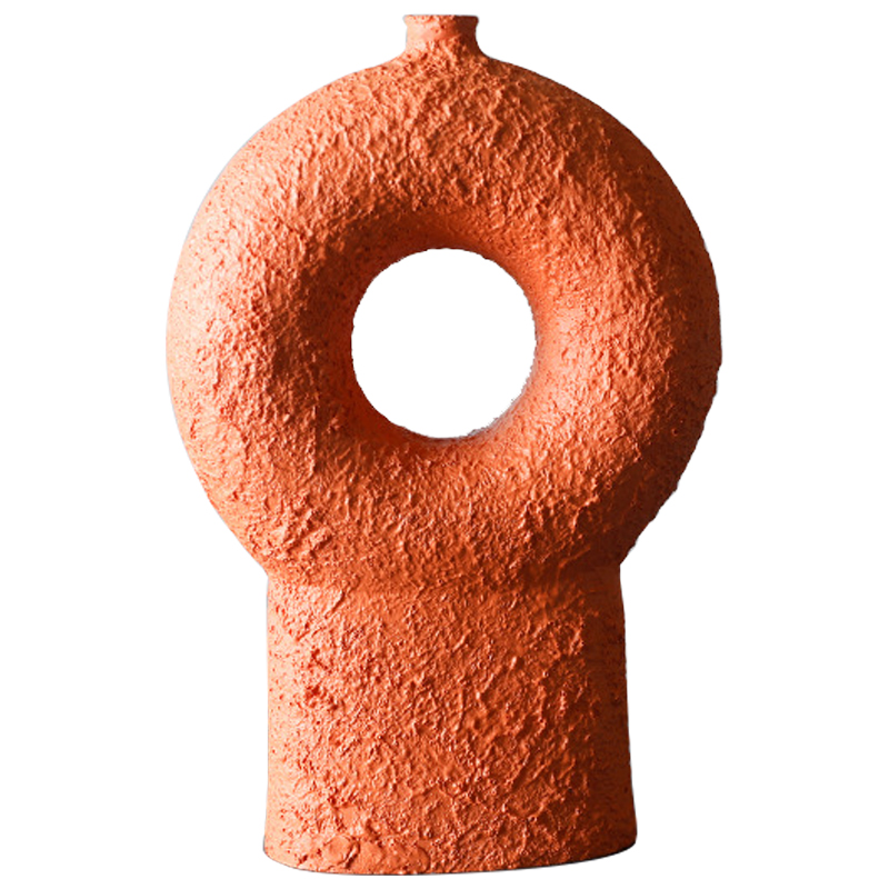 Ваза One Leg Ceramic Vase by Faina Оранжевый Ваза One Leg Ceramic Vase by Faina Оранжевый в Брянске | Loft Concept