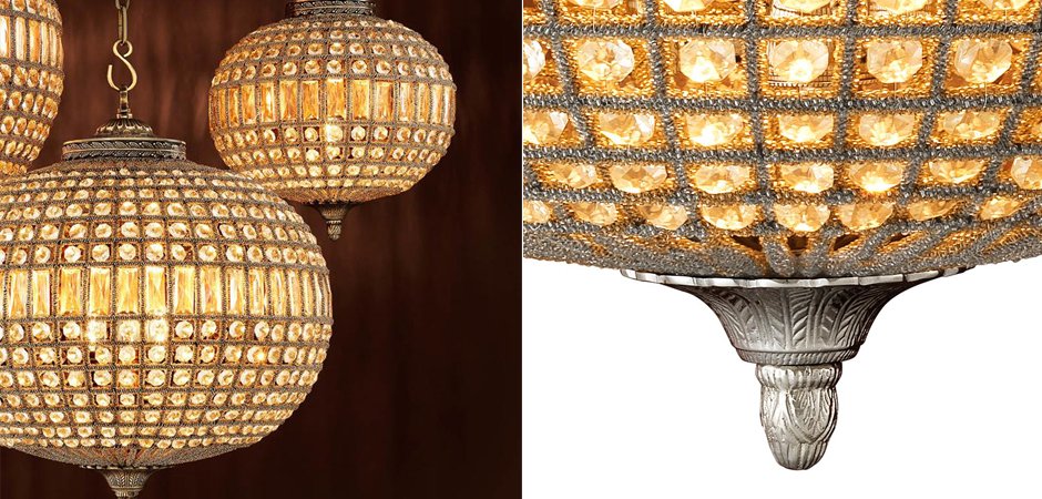 Люстра Chandelier Kasbah Oval M Nickel Люстра Chandelier Kasbah Oval M Nickel - Loft-Concept в Брянске