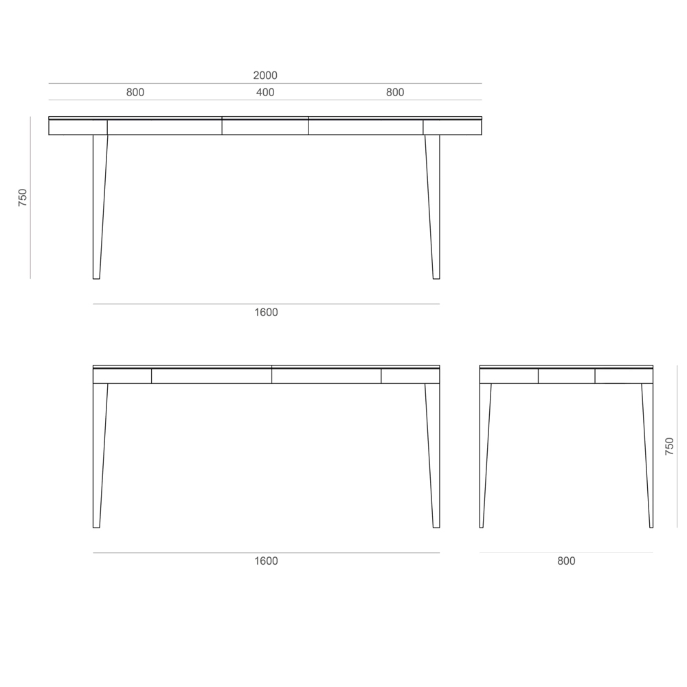 Стол обеденный раскладной Harper Line в Брянске