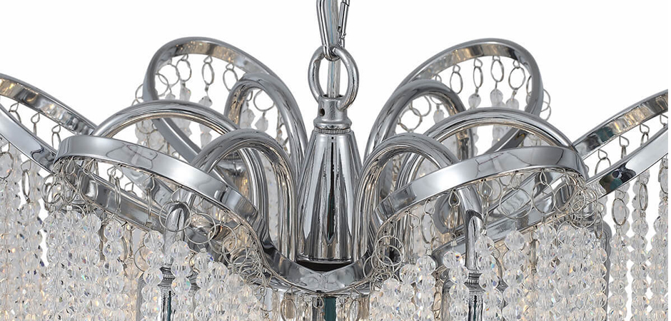 Люстра Crystal Rain chrome Люстра Crystal Rain chrome - Loft-Concept в Брянске