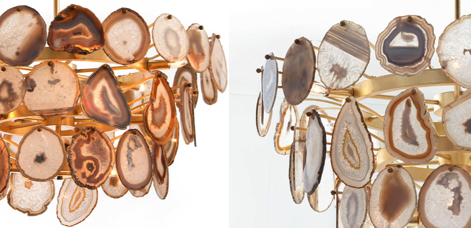 Люстра Agate Burst Chandelier 3 Round Люстра Agate Burst Chandelier 3 Round - Loft-Concept в Брянске