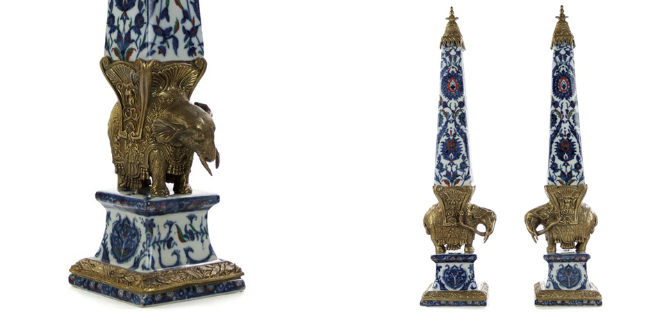 Статуэтка Painted Obelisk Elephant Статуэтка Painted Obelisk Elephant - Loft-Concept в Брянске