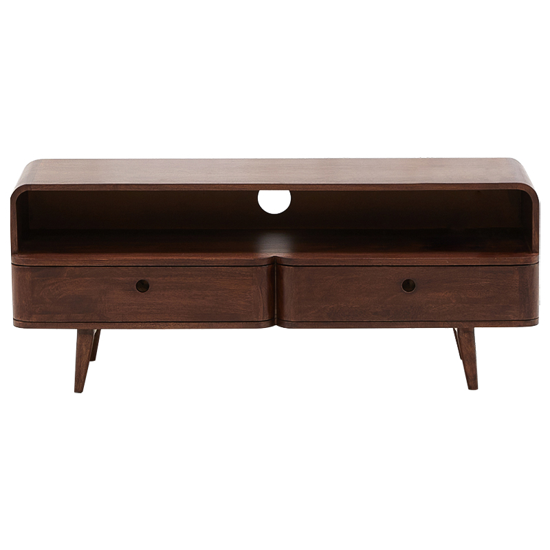 ТВ-тумба Kendrick Wood TV Stand Коричневый ТВ-тумба Kendrick Wood TV Stand Коричневый в Брянске | Loft Concept