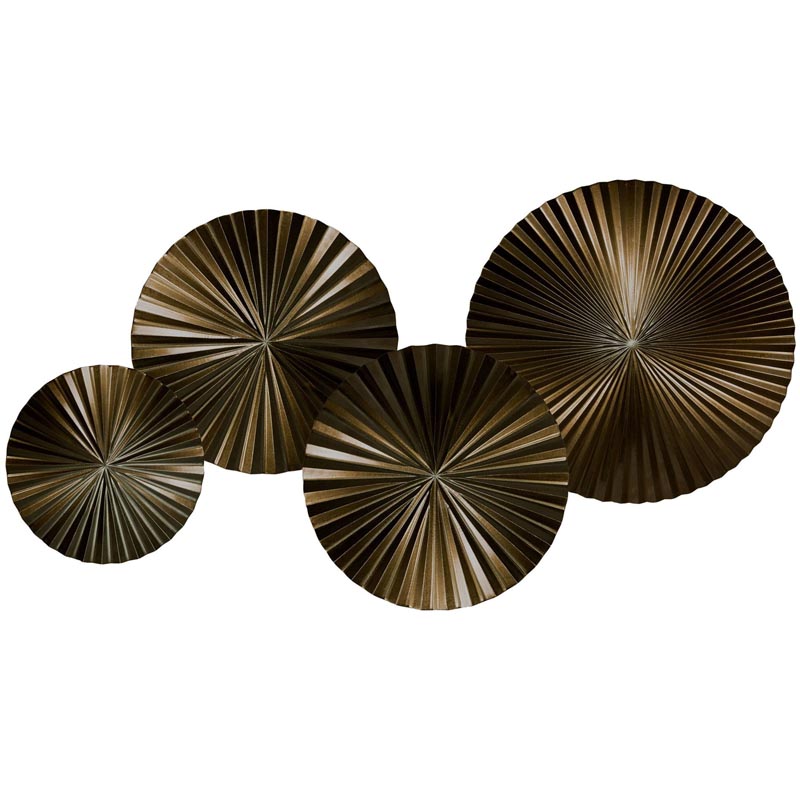 Арт-объект Apollo Brown Wall Plaque Disc 4 Коричневый Арт-объект Apollo Brown Wall Plaque Disc 4 Коричневый в Брянске | Loft Concept