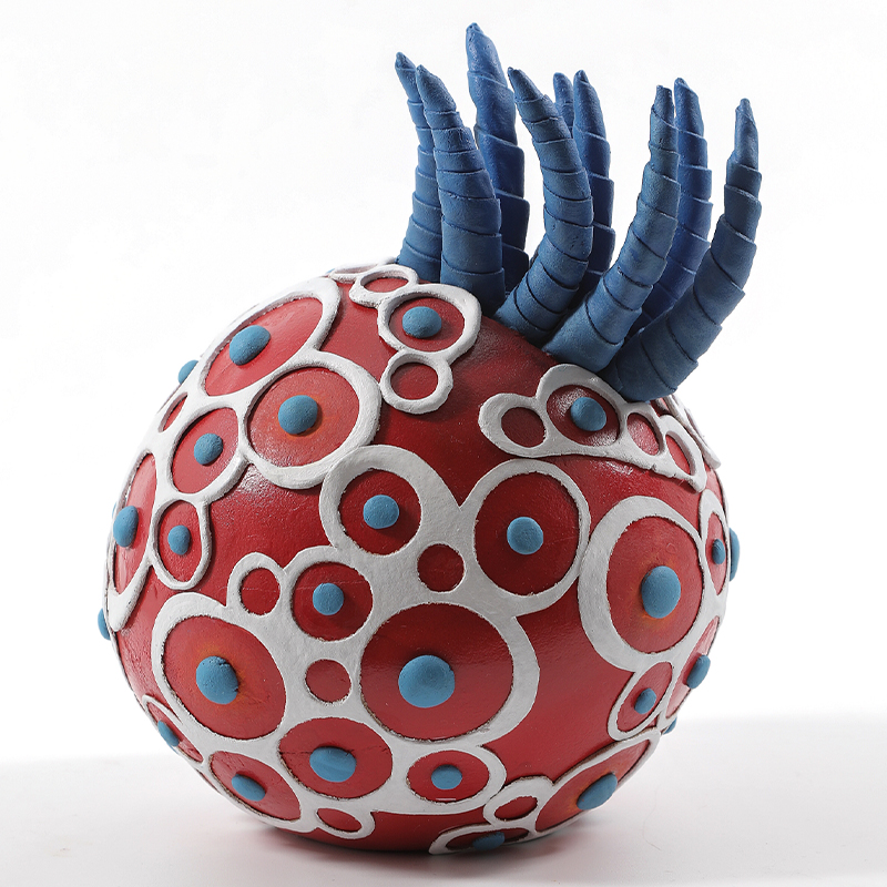 Статуэтка тропический фрукт Tropical Fruit Red Blue Reef Красный Синий Белый Мульти Статуэтка тропический фрукт Tropical Fruit Red Blue Reef Красный Синий Белый Мульти в Брянске | Loft Concept