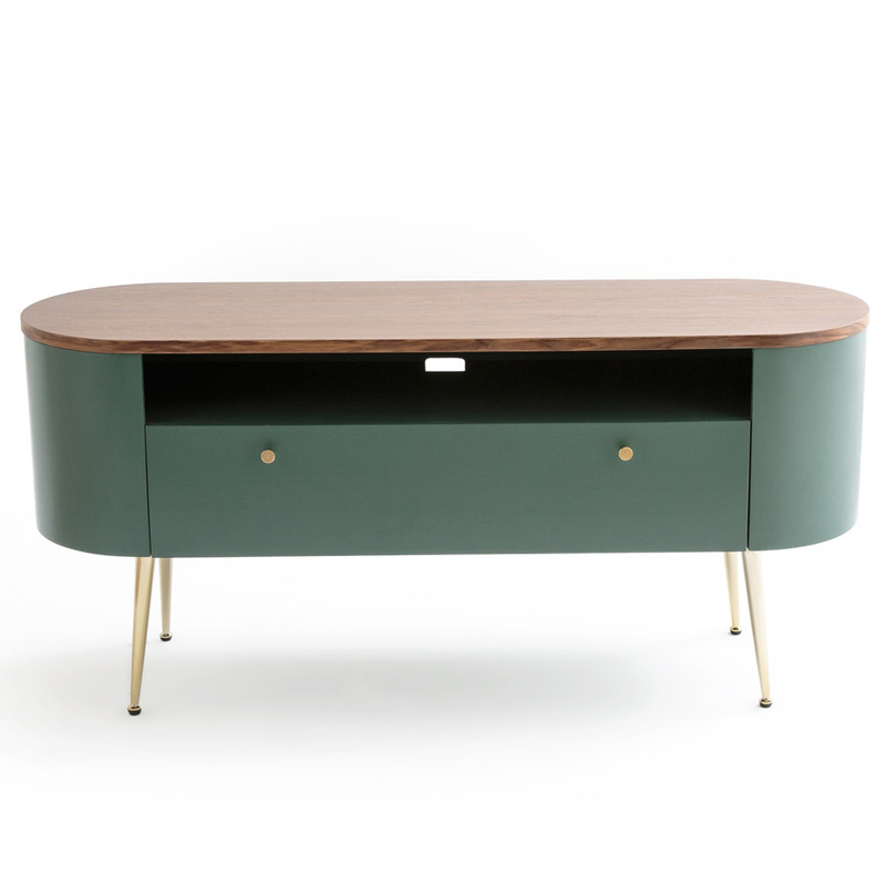 TV-тумба Torborg TV stand Орех Изумрудный Золотой TV-тумба Torborg TV stand Орех Изумрудный Золотой в Брянске | Loft Concept