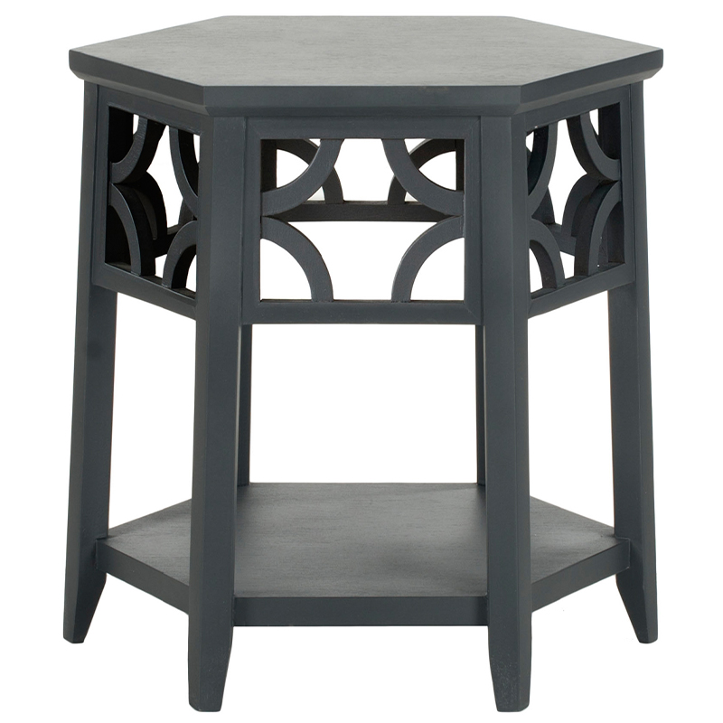 Приставной стол Savan Side Table Black Черный Приставной стол Savan Side Table Black Черный в Брянске | Loft Concept