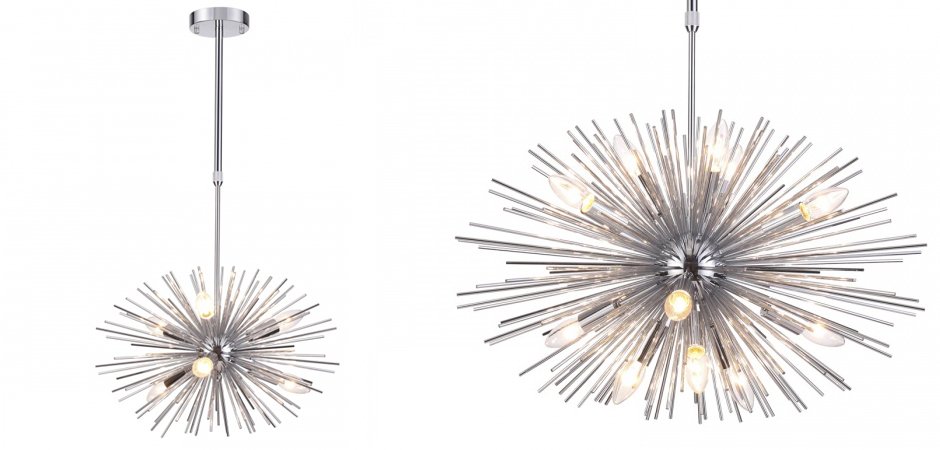 Люстра ASTRA Chandelier Sputnik Chromium Люстра ASTRA Chandelier Sputnik Chromium - Loft-Concept в Брянске