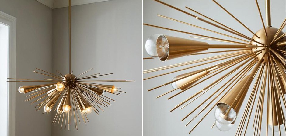 Люстра Luxury Copper Metal Thorn Pendant Lights Люстра Luxury Copper Metal Thorn Pendant Lights - Loft-Concept в Брянске