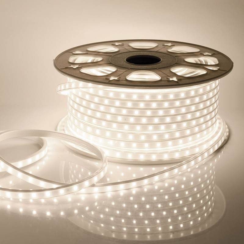 Светодиодная влагозащищенная лента 6W/m 60LED/m 2835SMD теплый белый Белый в Брянске | Loft Concept 