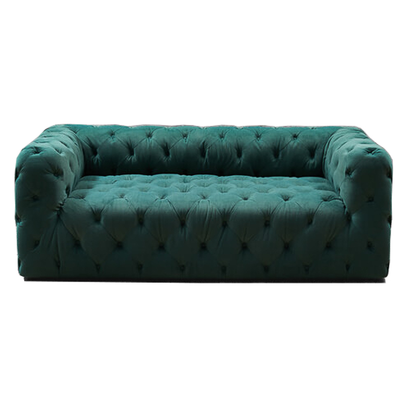 Диван Soho tufted green velor Изумрудный Диван Soho tufted green velor Изумрудный в Брянске | Loft Concept