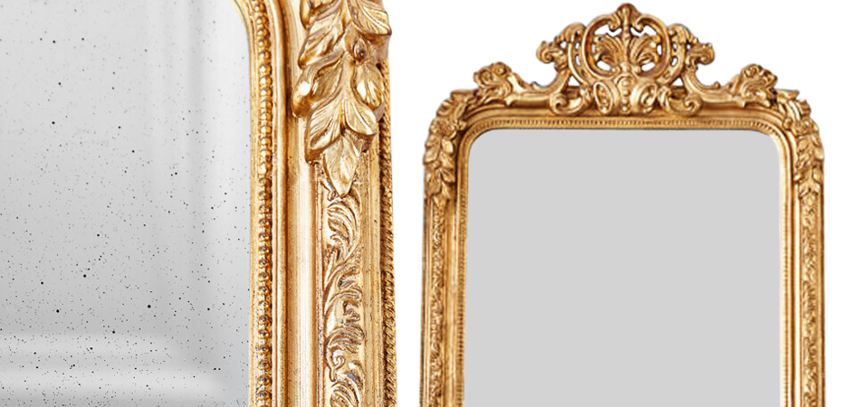 Зеркало Aged Gold Mirror - Loft-Concept в Брянске