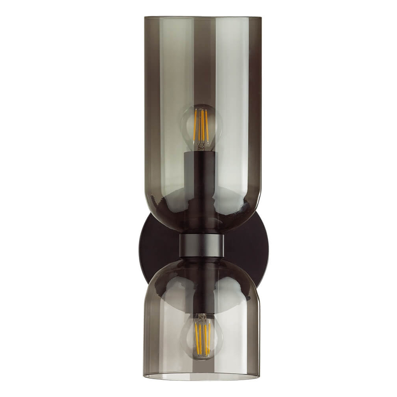 Бра Lightmaker Studio Edie Sconce smok Черный Стекло Смок Бра Lightmaker Studio Edie Sconce smok Черный Стекло Смок в Брянске | Loft Concept