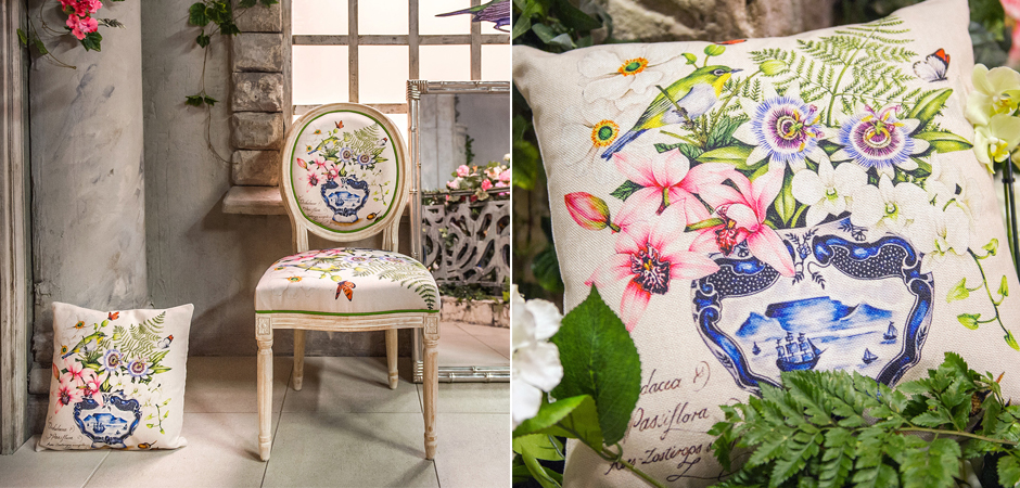 Декоративная подушка Exotic Bouquet Pillow Декоративная подушка Exotic Bouquet Pillow - Loft-Concept в Брянске