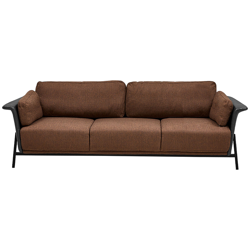 Диван Eanraig Sofa Коричневый Серый Черный Диван Eanraig Sofa Коричневый Серый Черный в Брянске | Loft Concept