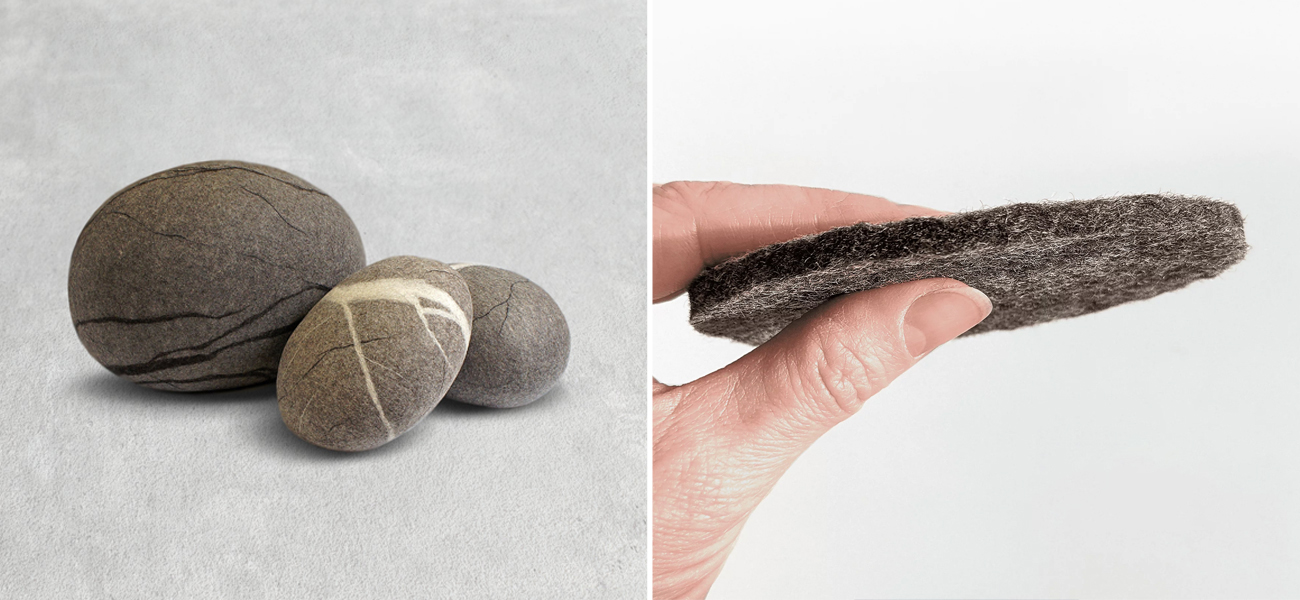 Камни - Пуфы KATSU Набор ZENSET из 3-х штук - фото №1