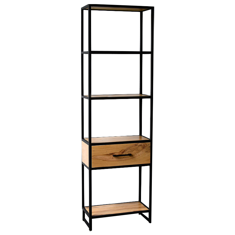 Стеллаж Elif Industrial Metal Rust Rack Коричневый Черный Стеллаж Elif Industrial Metal Rust Rack Коричневый Черный в Брянске | Loft Concept