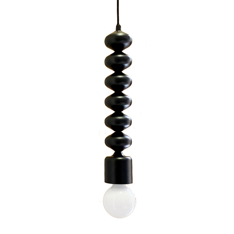 Подвесной светильник металлический черный Spherical Beads Black Черный Подвесной светильник металлический черный Spherical Beads Black Черный в Брянске | Loft Concept