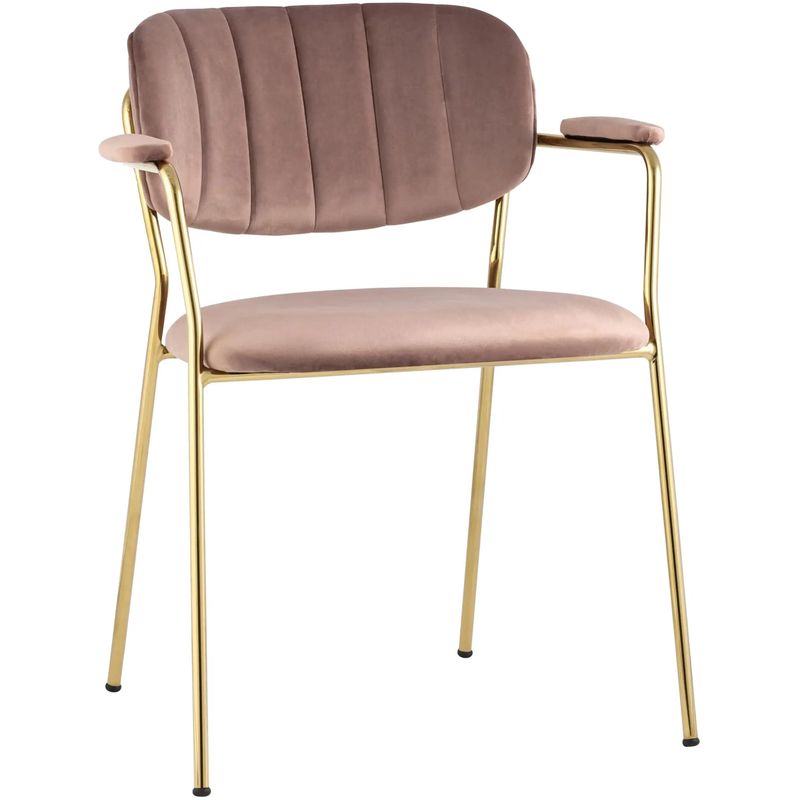 Стул Singer Chair Золотой Металл Пыльная Роза Розовый пастельный Золотой Стул Singer Chair Золотой Металл Пыльная Роза Розовый пастельный Золотой в Брянске | Loft Concept