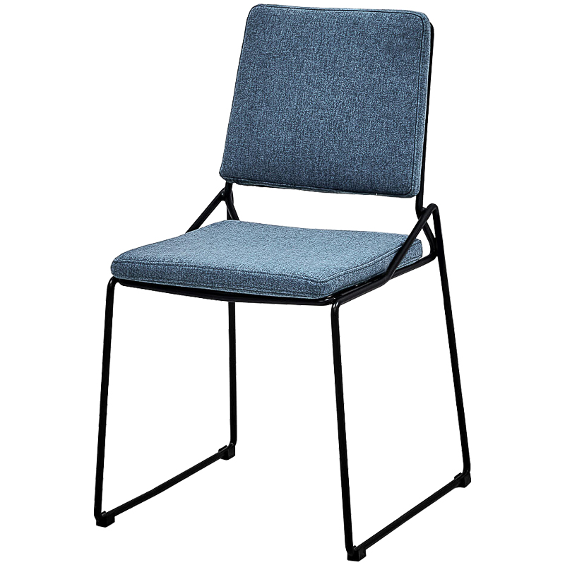 Стул Diglan Stool Светло-синий Черный Стул Diglan Stool Светло-синий Черный в Брянске | Loft Concept