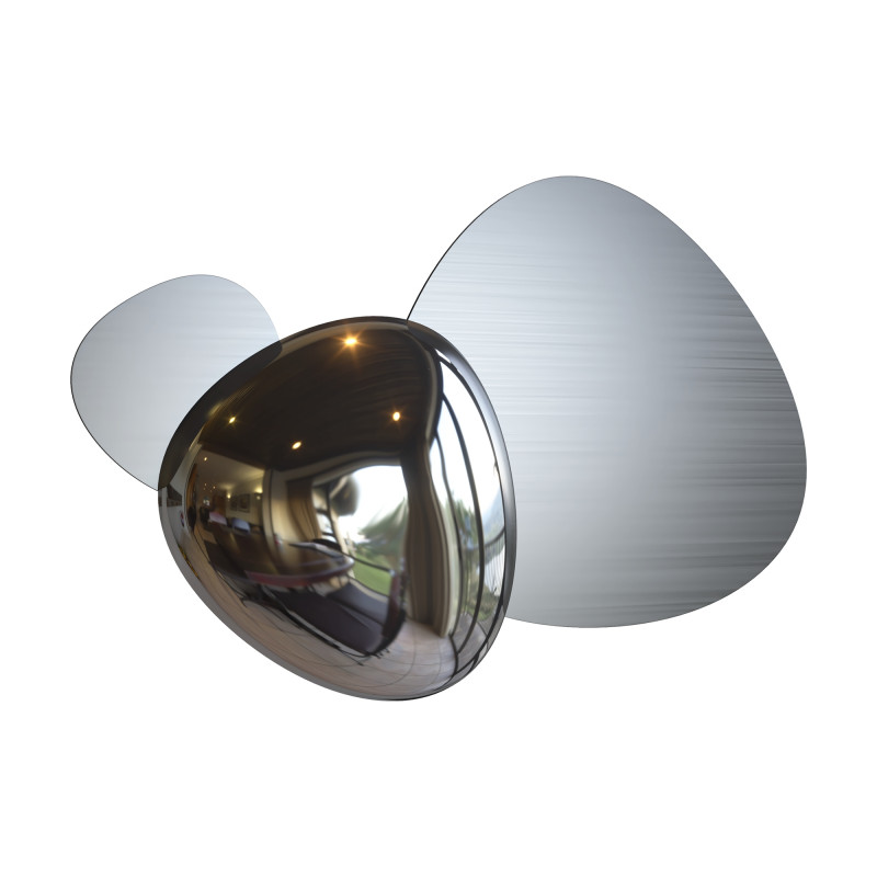 Бра Silver Matt & Gloss 1 Серебряный Бра Silver Matt & Gloss 1 Серебряный в Брянске | Loft Concept