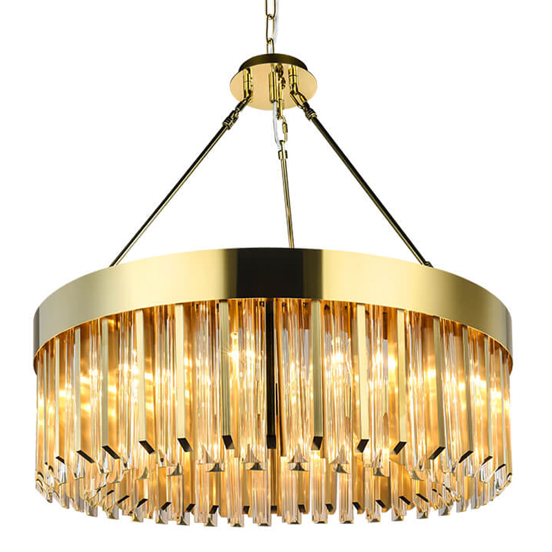 Люстра Zacaria Chandelier 80 Золотой Прозрачный (Transparent) Люстра Zacaria Chandelier 80 Золотой Прозрачный (Transparent) в Брянске | Loft Concept