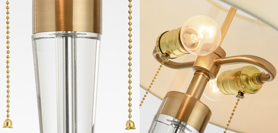 Настольная лампа Transparent Atlant Table lamp Настольная лампа Transparent Atlant Table lamp - Loft-Concept в Брянске