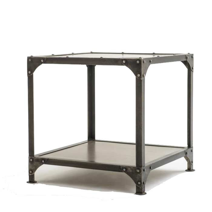 Кофейный стол Industrial Steampunk Nickel Side Table Кофейный стол Industrial Steampunk Nickel Side Table в Брянске | Loft Concept