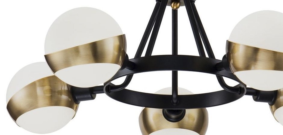 Люстра Hold Ball Brass Chandelier 5 Люстра Hold Ball Brass Chandelier 5 - Loft-Concept в Брянске