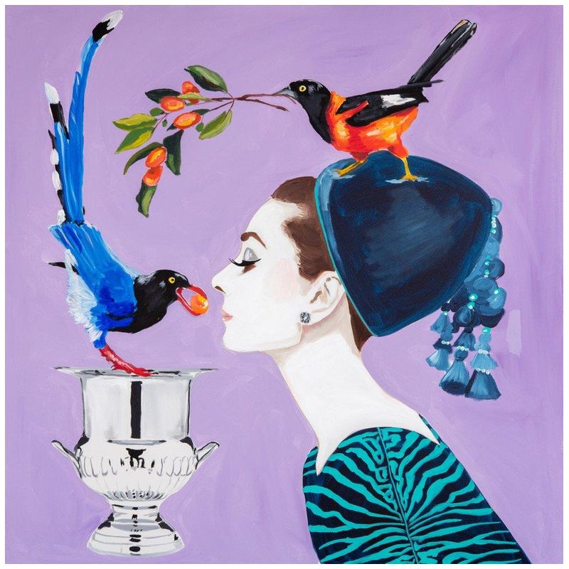 Картина Audrey with Birds and Kumquats Мульти Картина Audrey with Birds and Kumquats Мульти в Брянске | Loft Concept