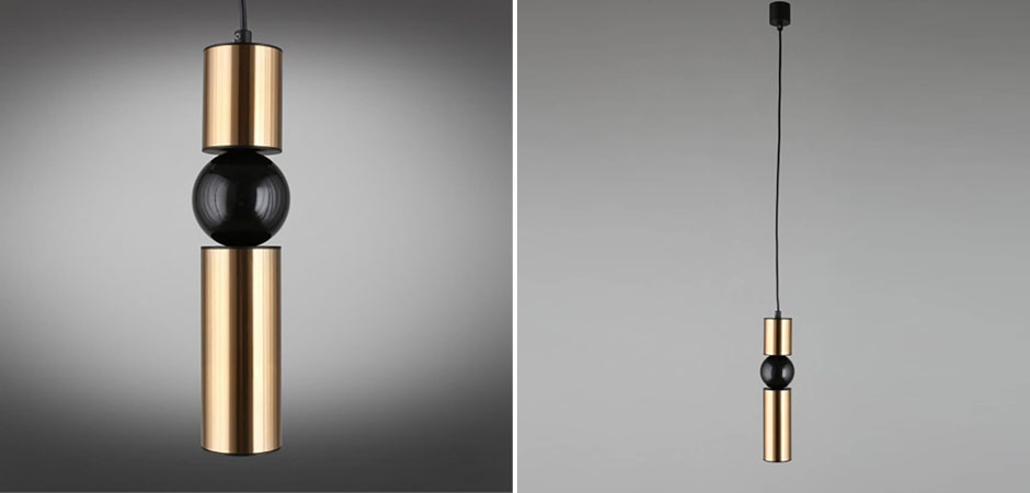 Подвесной светильник Lee Broom Fulcrum Черный и Золото Подвесной светильник Lee Broom Fulcrum Черный и Золото - Loft-Concept в Брянске